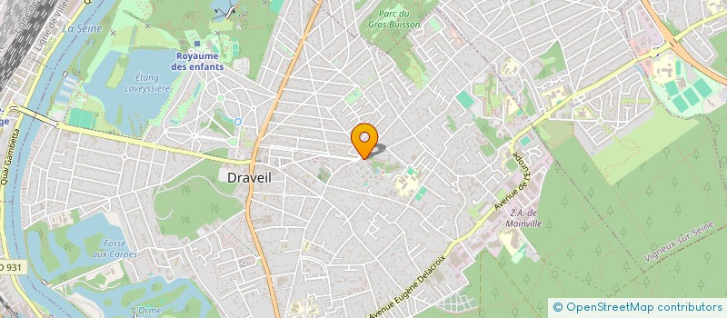 localisation de l'entreprise 490 271 079  à DRAVEIL