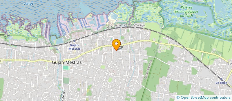 localisation de l'entreprise 490 306 917   GUJAN-MESTRAS