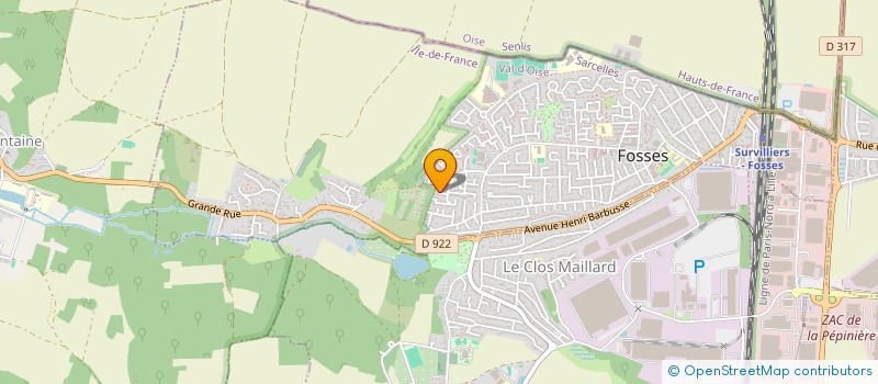 localisation de l'entreprise 490 338 613   VALFF