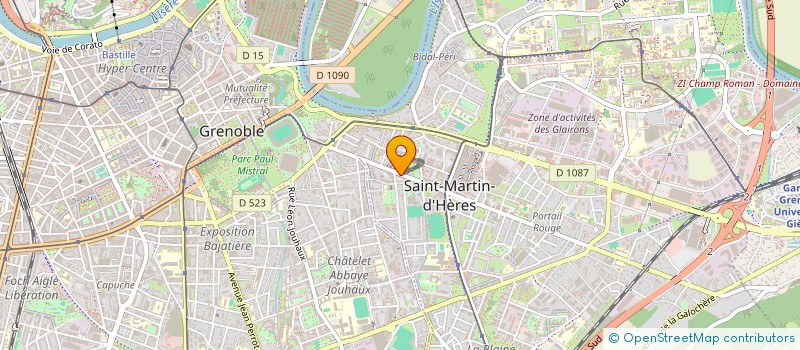 localisation de l'entreprise 490 366 382  à SAINT-MARTIN-D'HERES