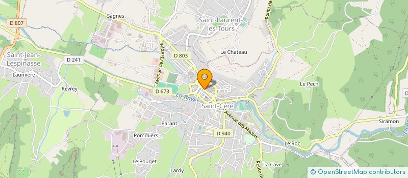 localisation de l'entreprise 490 410 107   FRAYSSINHES