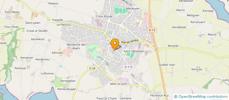 localisation de l'entreprise 490 412 657   LANNILIS