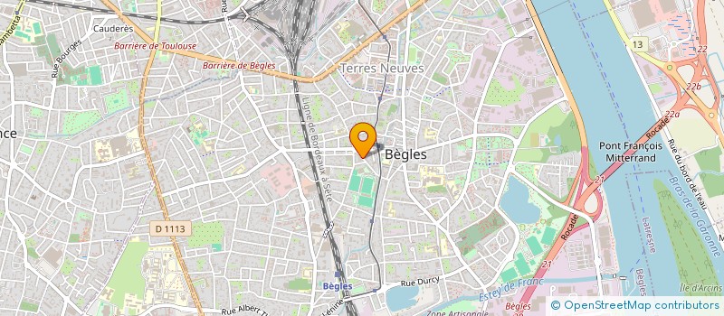 localisation de l'entreprise 490 435 302  à BEGLES