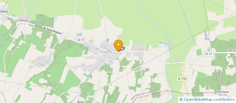 localisation de l'entreprise 490 450 863   COUFFY