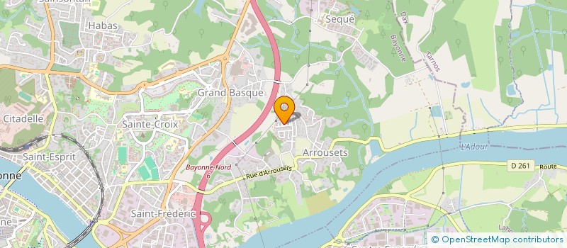 localisation de l'entreprise 490 471 893   BAYONNE