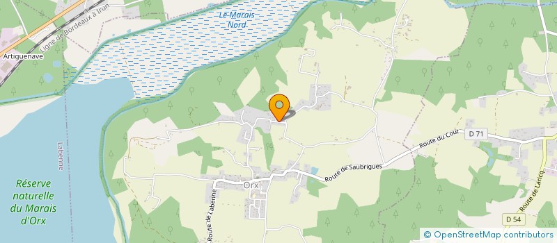 localisation de l'entreprise 490 489 176 à ORX