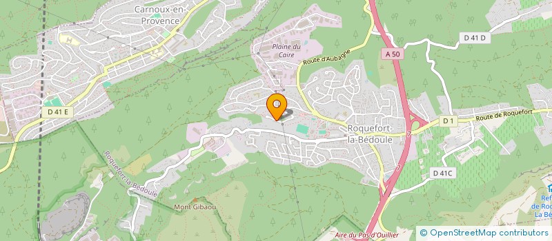 localisation de l'entreprise 490 499 928   ROQUEFORT-LA-BEDOULE
