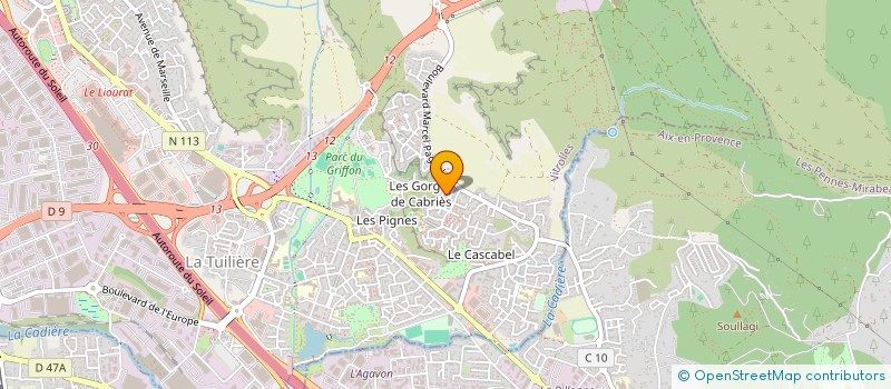localisation de l'entreprise 490 544 293 à MARIGNANE