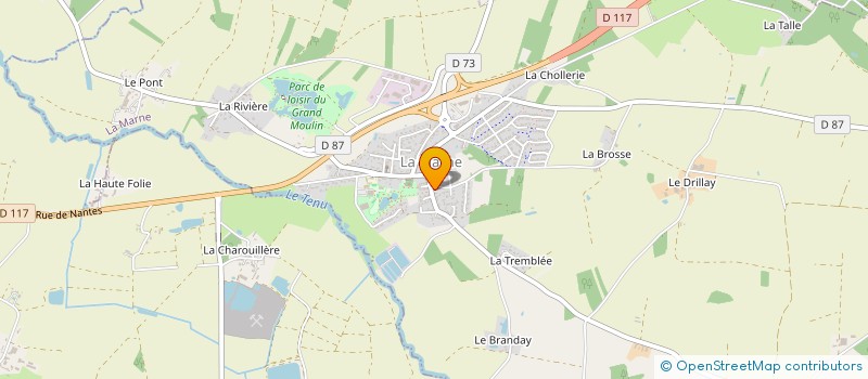 localisation de l'entreprise 490 548 260 à NANTES