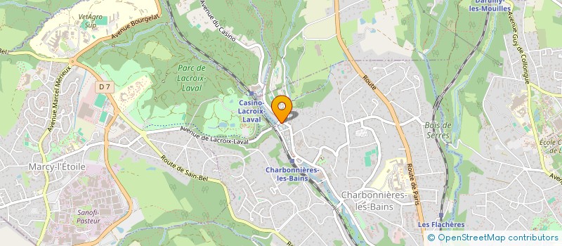 localisation de l'entreprise 490 553 831   LYON