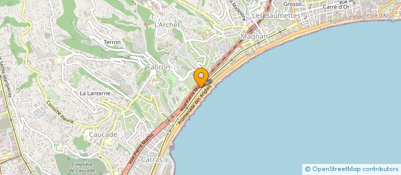 localisation de l'entreprise 490 569 522 à NICE