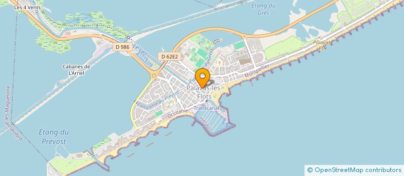 localisation de l'entreprise 490 576 709   BALARUC-LES-BAINS