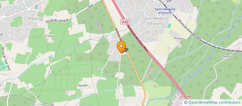 localisation de l'entreprise 490 591 955   SAINT-MEDARD-D'EYRANS