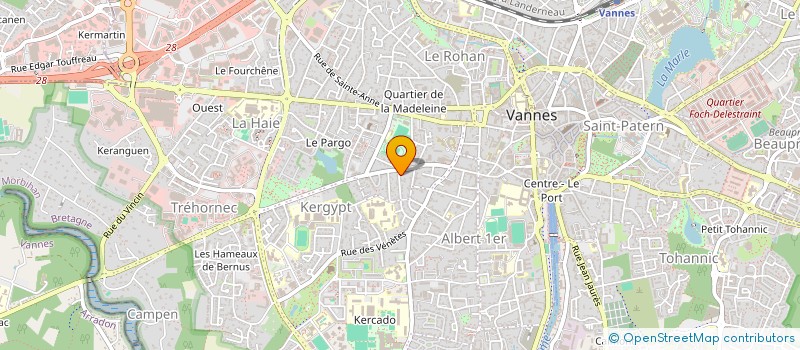 localisation de l'entreprise 490 623 428  à VANNES