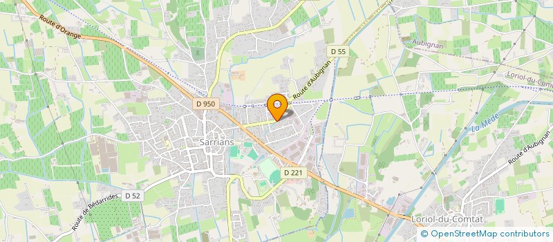 localisation de l'entreprise 490 676 152  à SARRIANS