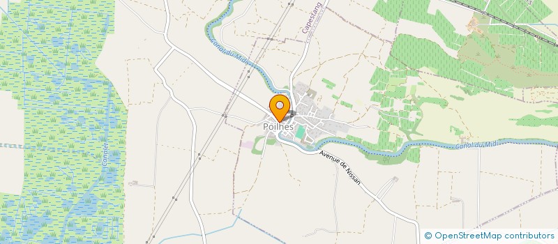 localisation de l'entreprise 490 695 996   POILHES