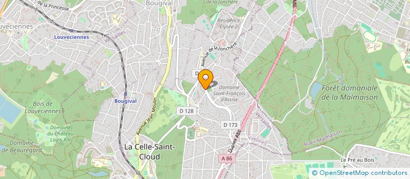 localisation de l'entreprise 490 766 797   LA CELLE-SAINT-CLOUD