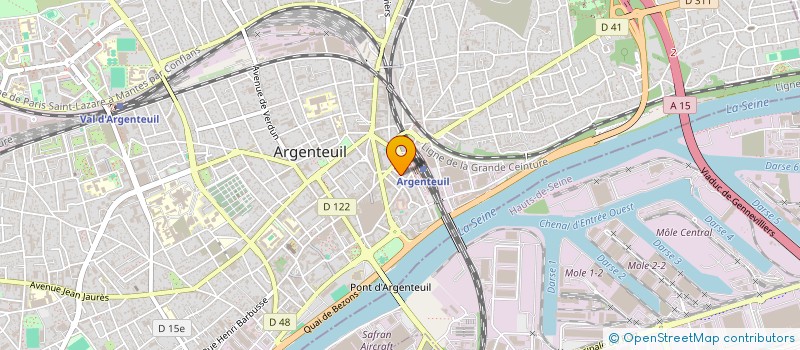 localisation de l'entreprise 490 776 069   ARGENTEUIL