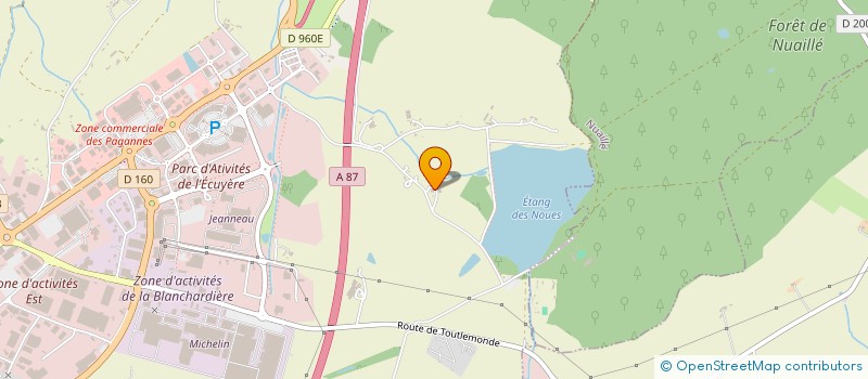 localisation de l'entreprise 490 796 638  à CHOLET