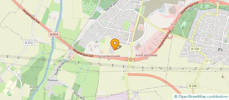 localisation de l'entreprise 490 800 711 à CAEN
