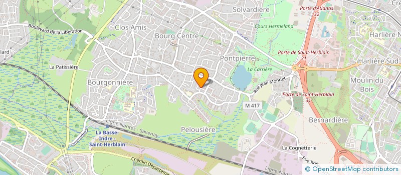 localisation de l'entreprise 490 809 977 à SAINT-HERBLAIN