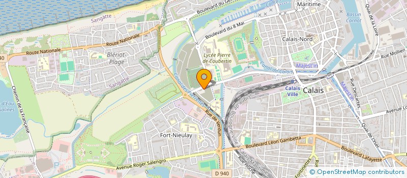 localisation de l'entreprise 490 829 561   CALAIS