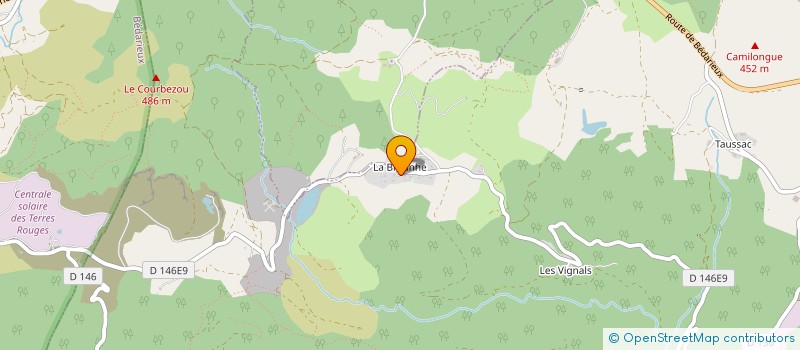 localisation de l'entreprise 490 895 414   TAUSSAC-LA-BILLIERE