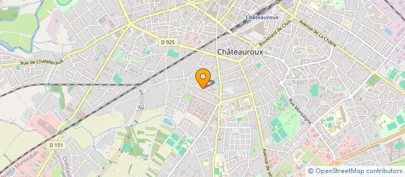 localisation de l'entreprise 490 927 027 à CHATEAUROUX