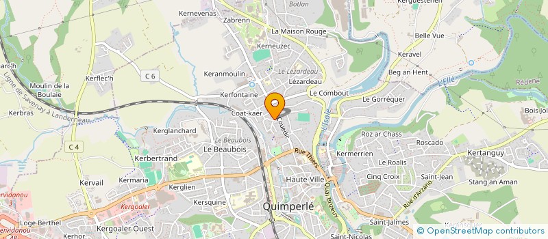 localisation de l'entreprise 490 988 904   CONCARNEAU