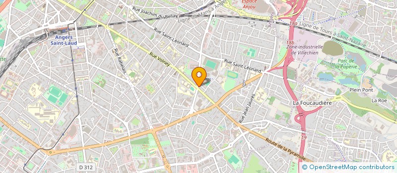 localisation de l'entreprise 49018 AVRILLE BOCAGE à ANGERS