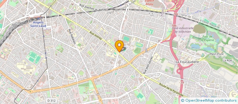localisation de l'entreprise 49044 ANGERS DOYENNE à ANGERS
