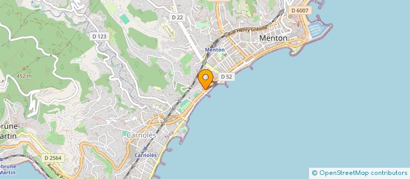 localisation de l'entreprise 491 011 409   MENTON