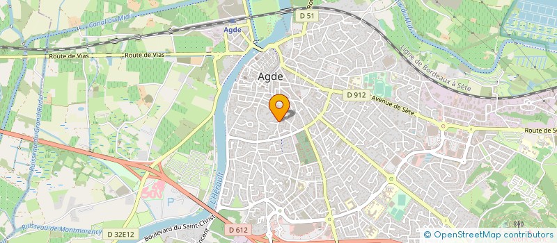 localisation de l'entreprise 491 014 338   AGDE