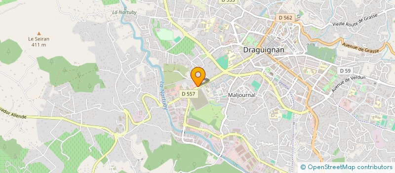 localisation de l'entreprise 491 096 053   DRAGUIGNAN