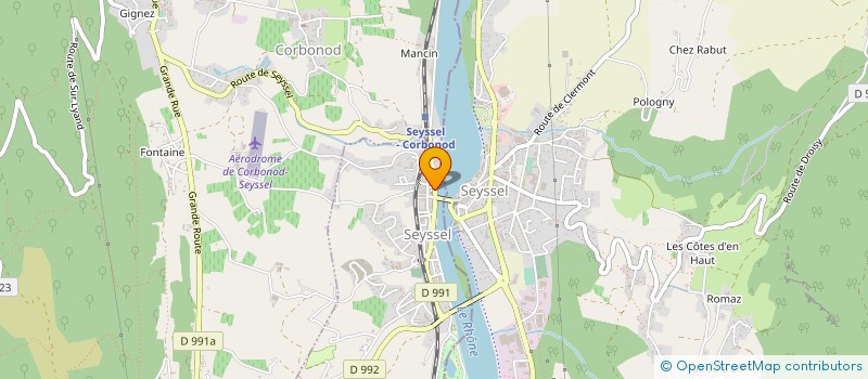 localisation de l'entreprise 491 106 993   MONTSEVEROUX