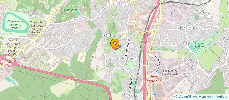 localisation de l'entreprise 491 129 292   HOUDEMONT