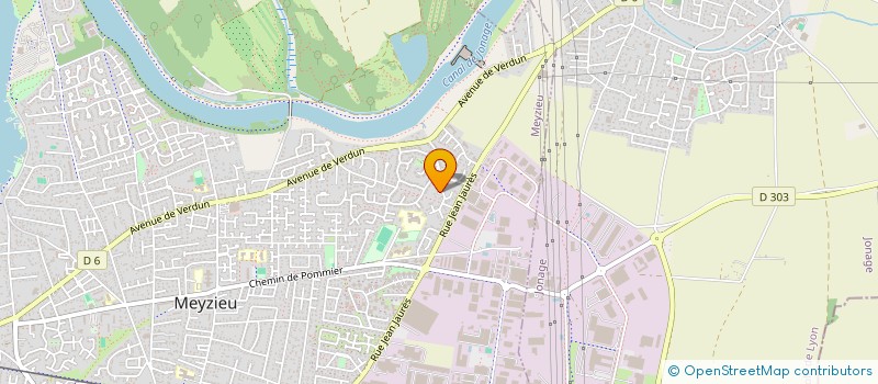 localisation de l'entreprise 491 130 712   MEYZIEU