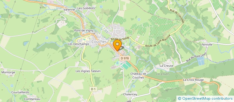 localisation de l'entreprise 491 150 751   COUCHES