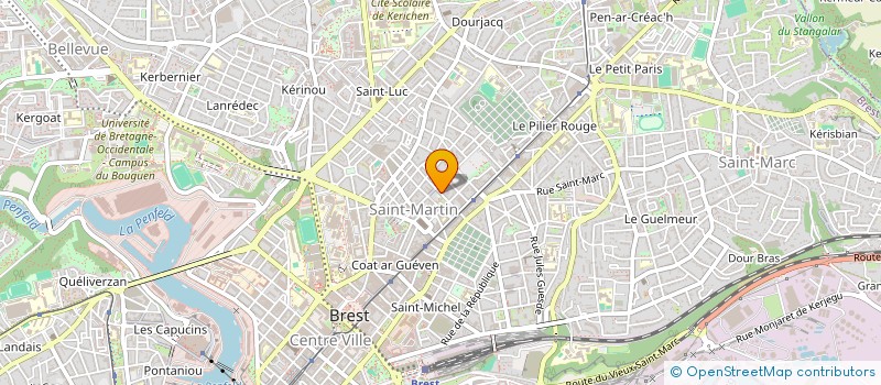 localisation de l'entreprise 491 192 340 à BREST