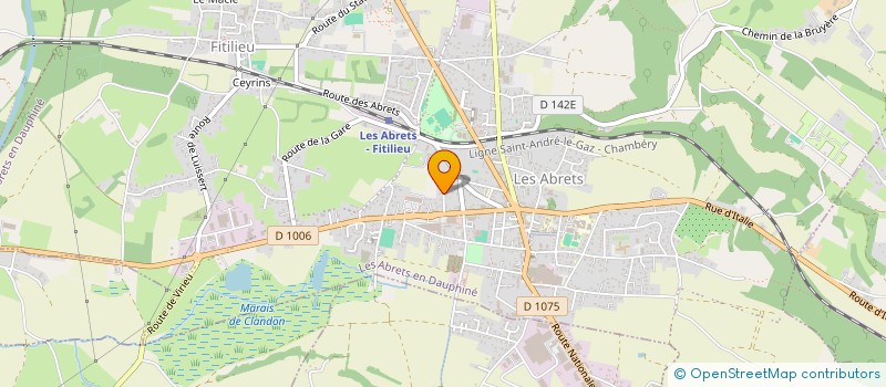 localisation de l'entreprise 491 194 353   LES ABRETS-EN-DAUPHINE