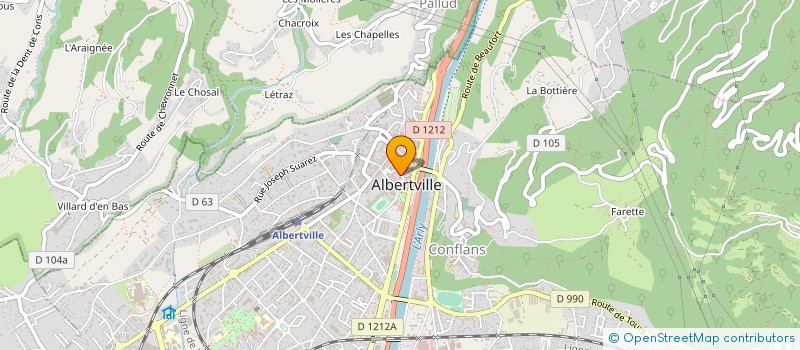 localisation de l'entreprise 491 211 793   ALBERTVILLE