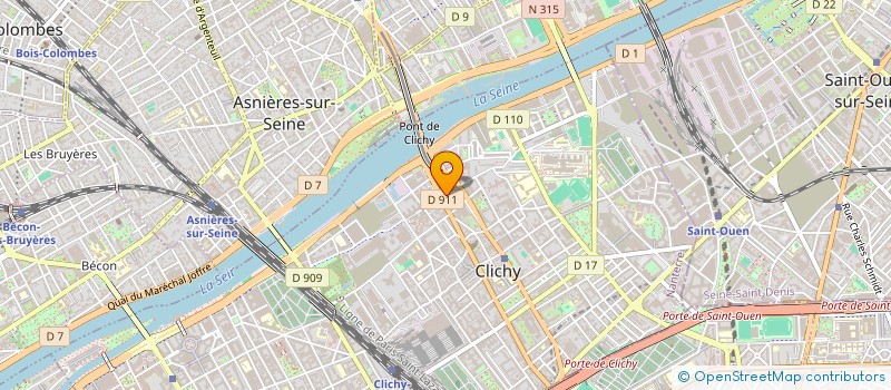 localisation de l'entreprise 491 212 718 à ASNIERES-SUR-SEINE