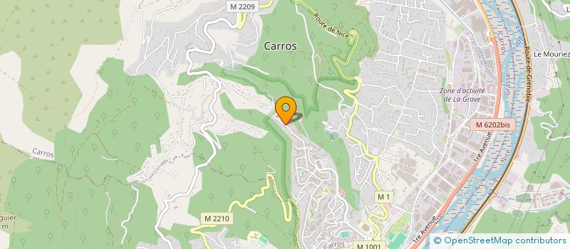 localisation de l'entreprise 491 245 775  à CARROS