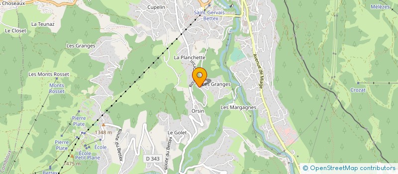 localisation de l'entreprise 491 269 882   SAINT-GERVAIS-LES-BAINS