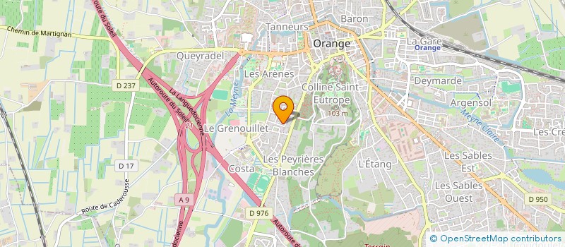 localisation de l'entreprise 491 298 279 à ORANGE