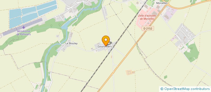 localisation de l'entreprise 491 304 598 à PITHIVIERS-LE-VIEIL