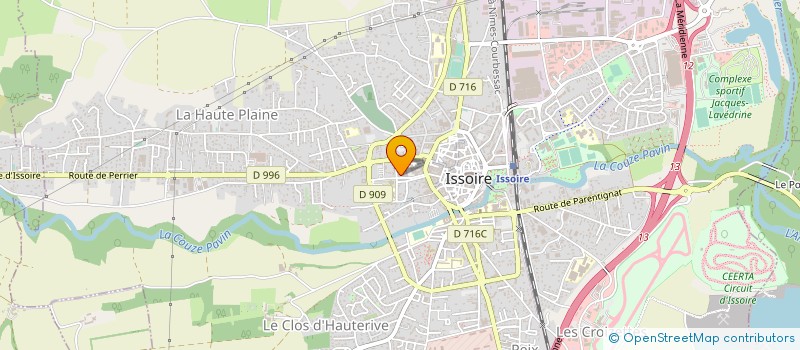 localisation de l'entreprise 491 313 128   ISSOIRE