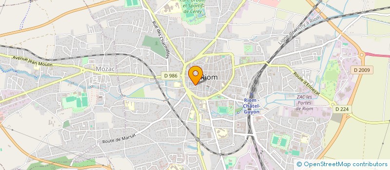 localisation de l'entreprise 491 337 549   RIOM