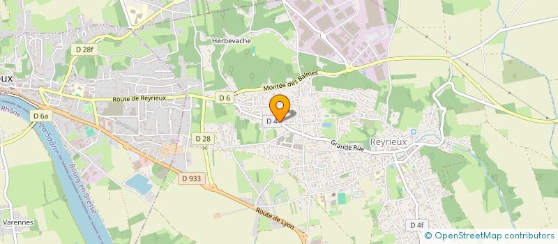 localisation de l'entreprise 491 339 214 à REYRIEUX