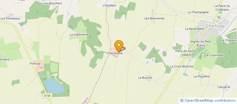 localisation de l'entreprise 491 342 176   CHARNIZAY